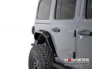 Jeep Wrangler JL Tube Fenders - Stealth Fighter - Rear